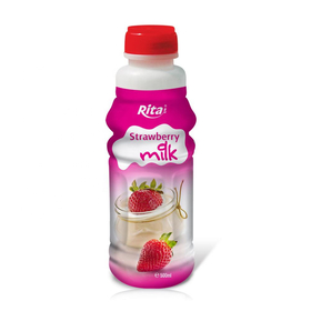 Natural Strawberry Milk Drink