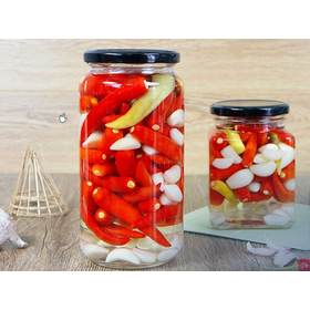 Pickled jar red chili 370ml