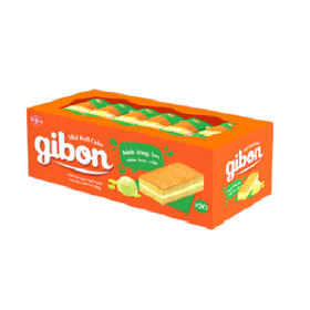 Gibbon sponge layer cakes pandan flavour