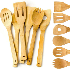 100% natural rubber wooden spoon made in Vietnam with high quality