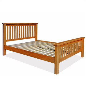 Oak bed/natural bedroom/oak furniture