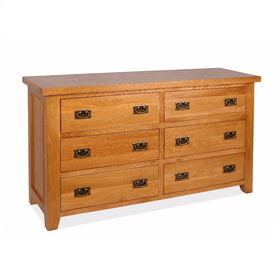 Oak chest with drawers/natural bedroom/oak furniture