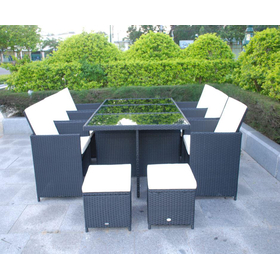 Cube rattan furniture  D04