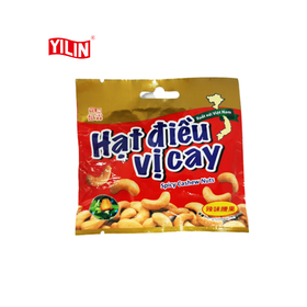 Yilin spicy cashew nuts 40g exported to Asia market