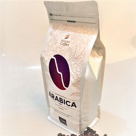 High quality newest batch roasted arabica coffee whole beans 1 kg hrARA250