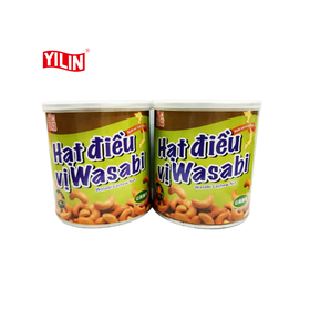 Yilin best selling price for Yilin wasabi  cashew nuts 70g
