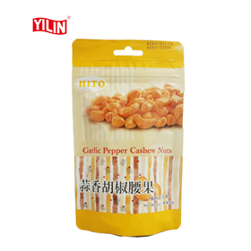 Yilin best selling price supplier for hito garlic pepper cashew nuts 80g