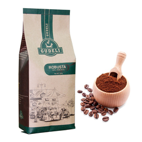 Robusta roasted coffee beans GUDELI-RB66