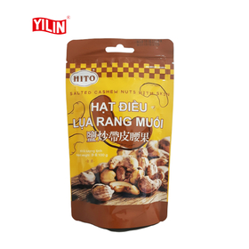 Yilin best supplier for hito salted cashew nuts with skin 100g