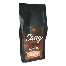 Robusta whole coffee beans 1000g hrROS1kg