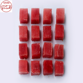 Vietnam yellow fin tuna cube frozen with CO treatment