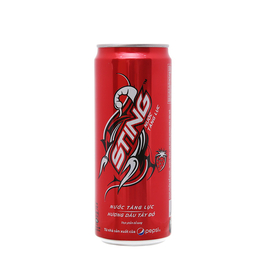 Long experience in the beverage industry brand sting energy drink soft drink can 330ml