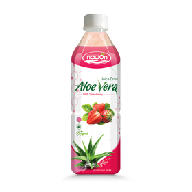 NAWON bottle original aloe vera juice with strawberry 500ml