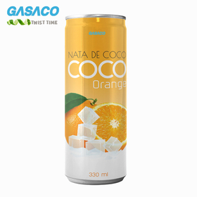 GASACO Branded NATA DE COCO with Orange Juice
